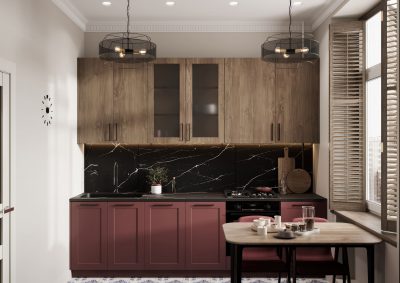 Ремонт маленькой кухни 8 кв м от от Домео