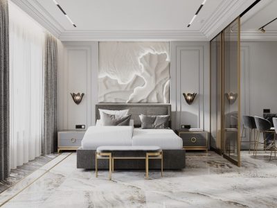 Евроремонт двухкомнатной квартиры под ключ от компании Domeo