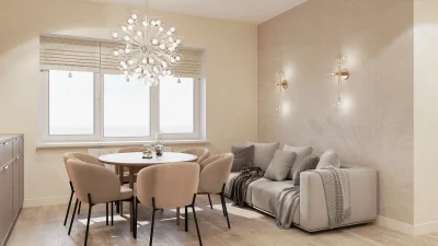 Ремонт кухни 5 и 6 кв м от компании Domeo