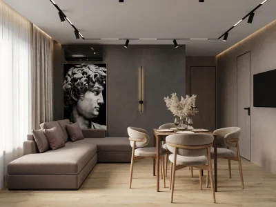 Ремонт однокомнатной квартиры с перепланировкой от компании Domeo