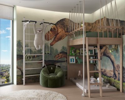 Ремонт детской комнаты для мальчика дошкольника от компании Domeo