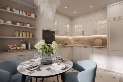 Капитальный ремонт кухни 8 кв м от компании Domeo