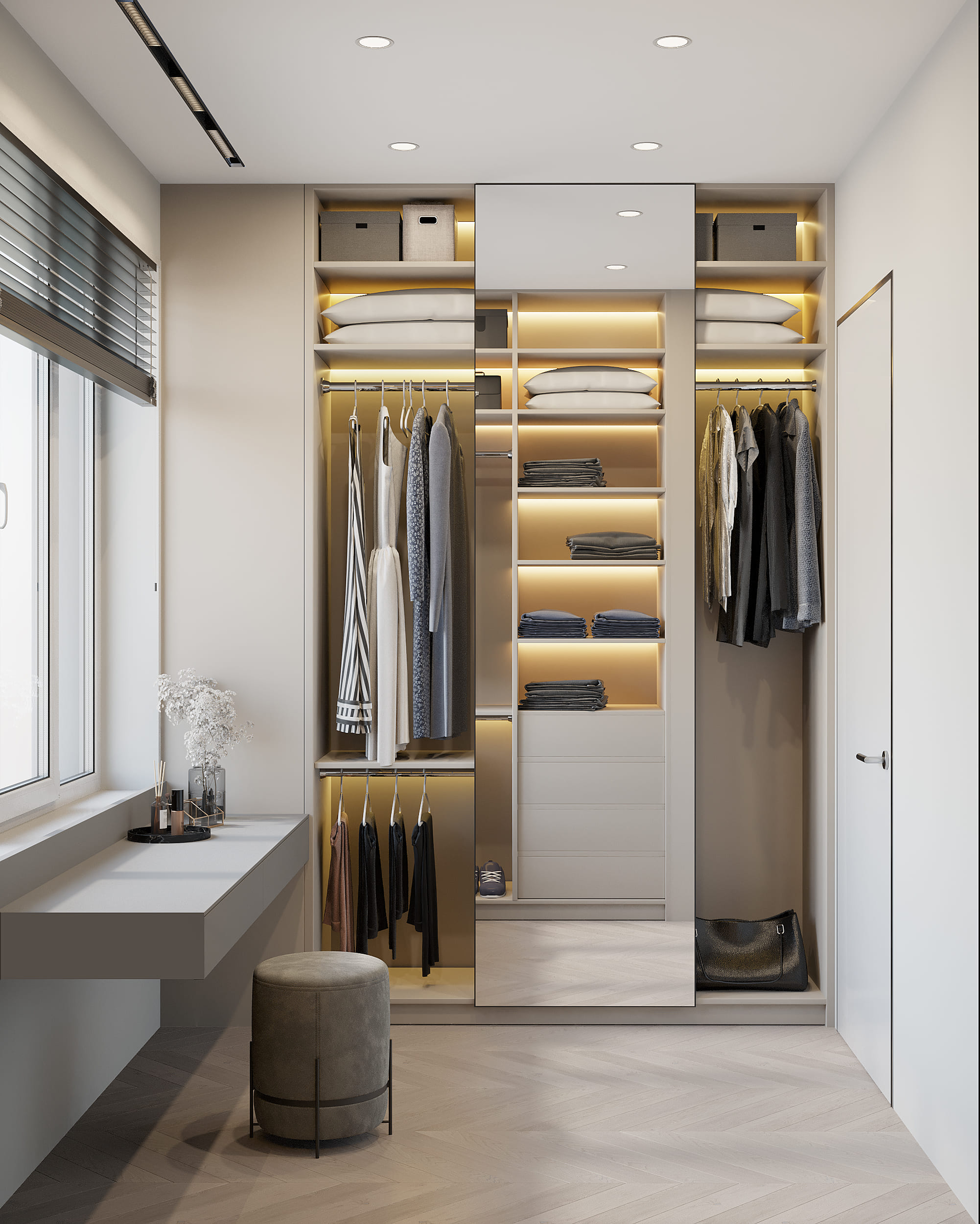 Идеи по обустройству гардероба