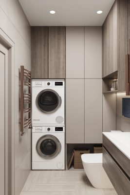 Большая квартира с постирочной ремонт от Домео