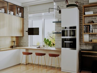 Ремонт маленькой кухни 7 кв м от Домео