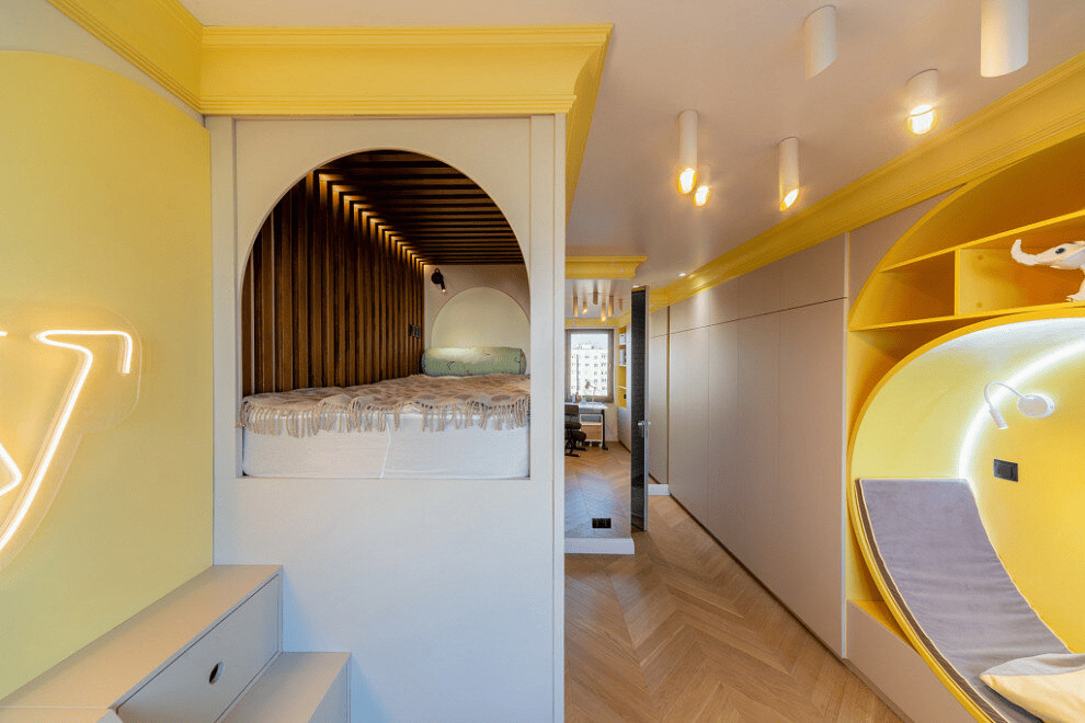 До и после ремонта детской комнаты