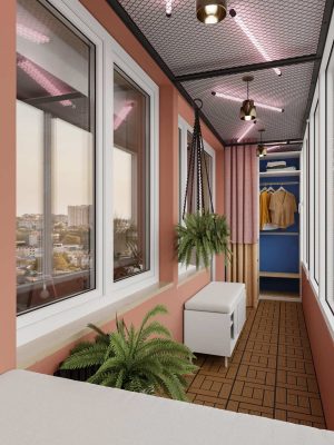 Ремонт кухни-гостиной и балкона от компании Domeo