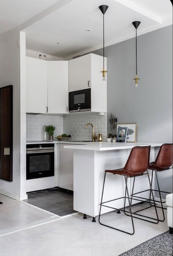 Идеи для экономии места на маленькой кухне