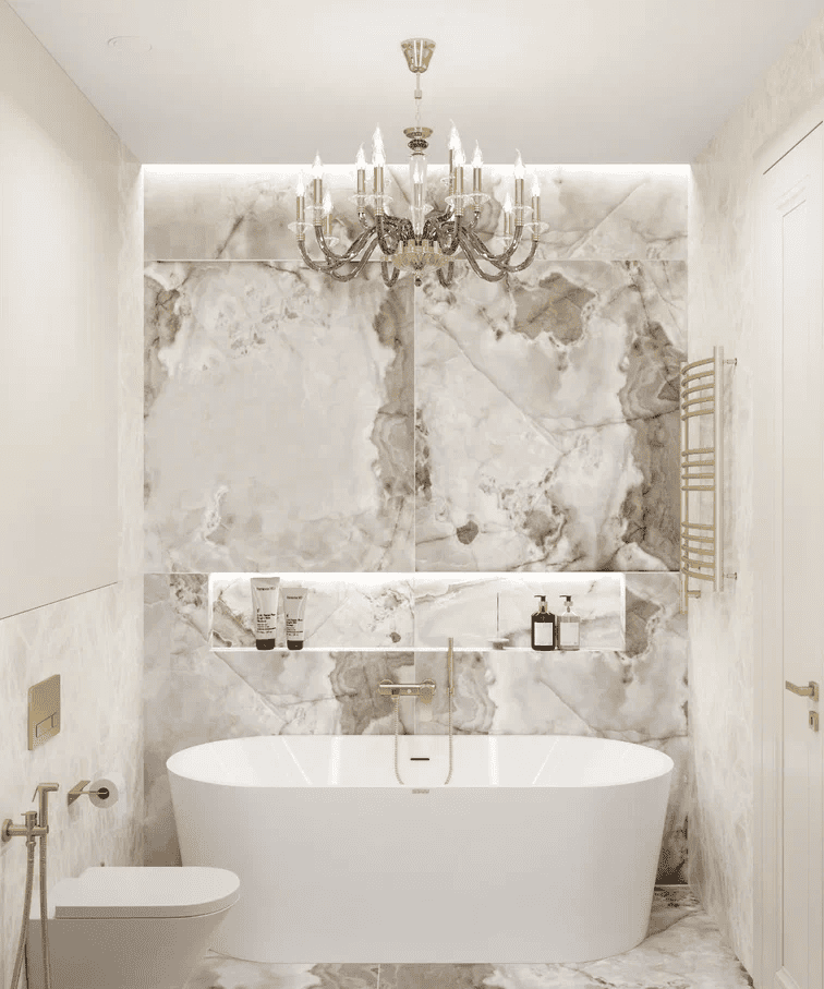 Дизайнерский ремонт ванной комнаты