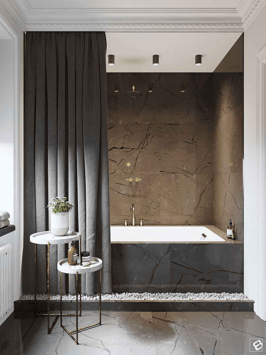 7 шагов к идеальному¹ дизайнерскому ремонту ванной комнаты