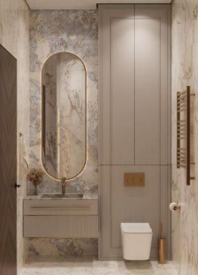 Ремонт квартиры 42 кв м с перепланировкой от компании Domeo