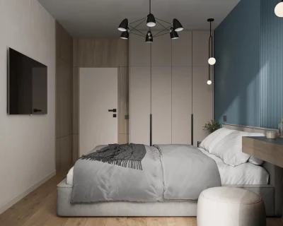 Ремонт спальни в небольшой квартире от Domeo