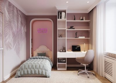 Ремонт кухни-гостиной и детской от компании Domeo