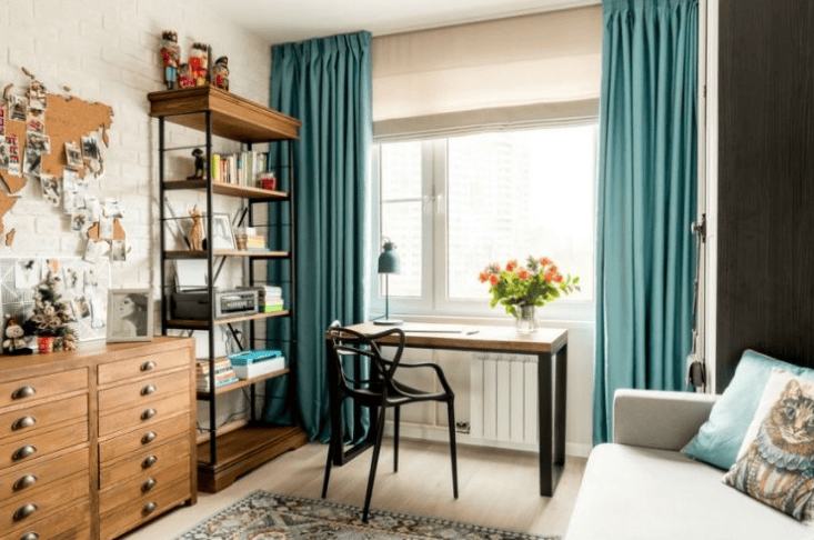 До и после ремонта детской комнаты для выросшей девочки