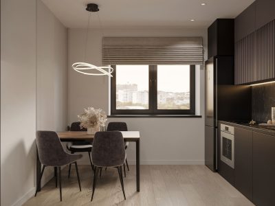 Евроремонт кухни под ключ от компании Domeo