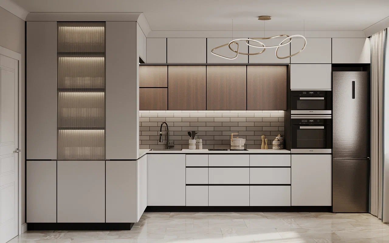 Ремонт трехкомнатной квартиры в панельном доме под ключ от компании Domeo