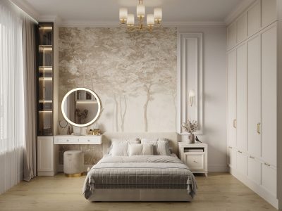 Ремонт в спальне без отселения от Домео под ключ