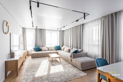 Ремонт потолка в студии под ключ от Domeo