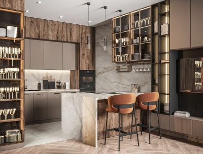 Ремонт однокомнатной квартиры 42 кв м от компании Domeo