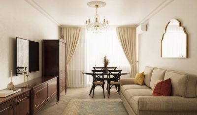 Ремонт двухкомнатной квартиры 45 кв м от компании Domeo