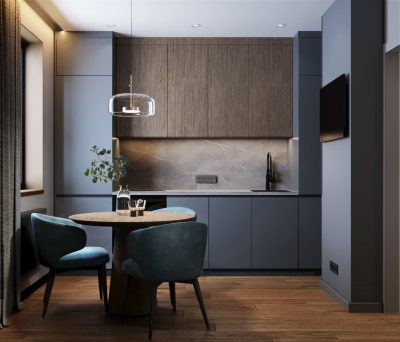 Дизайнерский ремонт квартиры 40 кв м от компании Domeo