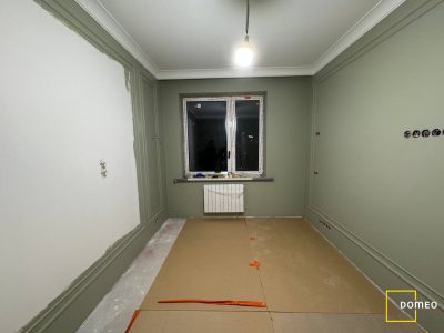 Возведение перегородок и малярные работы от компании Domeo