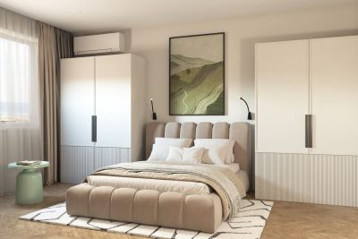 Ремонт спальни в хрущевке под ключ от компании Domeo