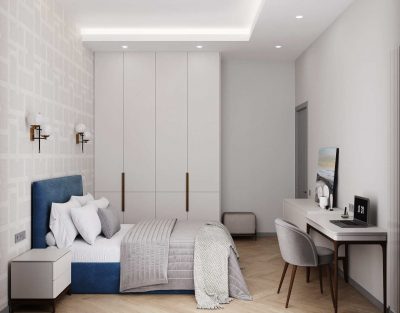 Ремонт кухни-гостиной и спальни от компании Domeo