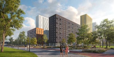 Ремонт однокомнатной квартиры от застройщика ПИК в ЖК Лефортово Парк от компании Domeo