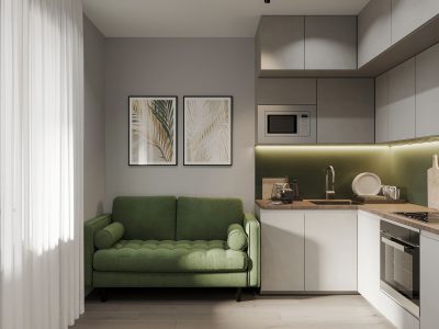 Ремонт квартиры 32 кв м под сдачу от компании Domeo