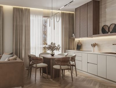 Ремонт однокомнатной квартиры в новостройке под ключ в Подмосковье от компании Domeo