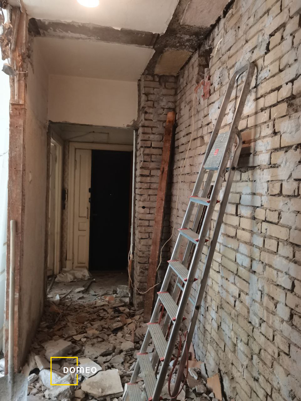 Ремонт от Домео убитой квартиры в доме старого фонда