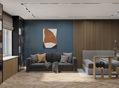 Ремонт квартиры 54 кв м в хрущевке от компании Domeo