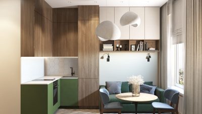 Ремонт студии от застройщика ПИК в рассрочку или в кредит от компании Domeo