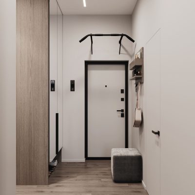 Ремонт туалета и прихожей от компании Domeo