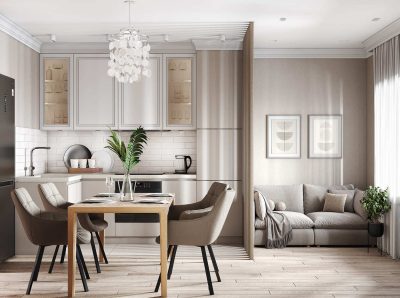 Предпродажный ремонт квартиры 51 кв м от компании Domeo