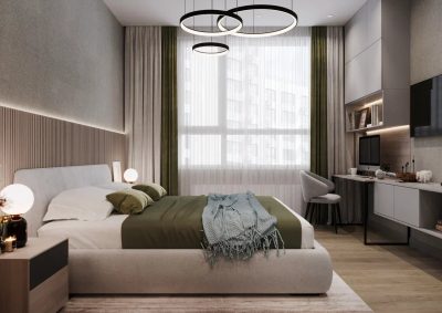 Срочный ремонт трехкомнатной квартиры от застройщика ПИК от компании Domeo