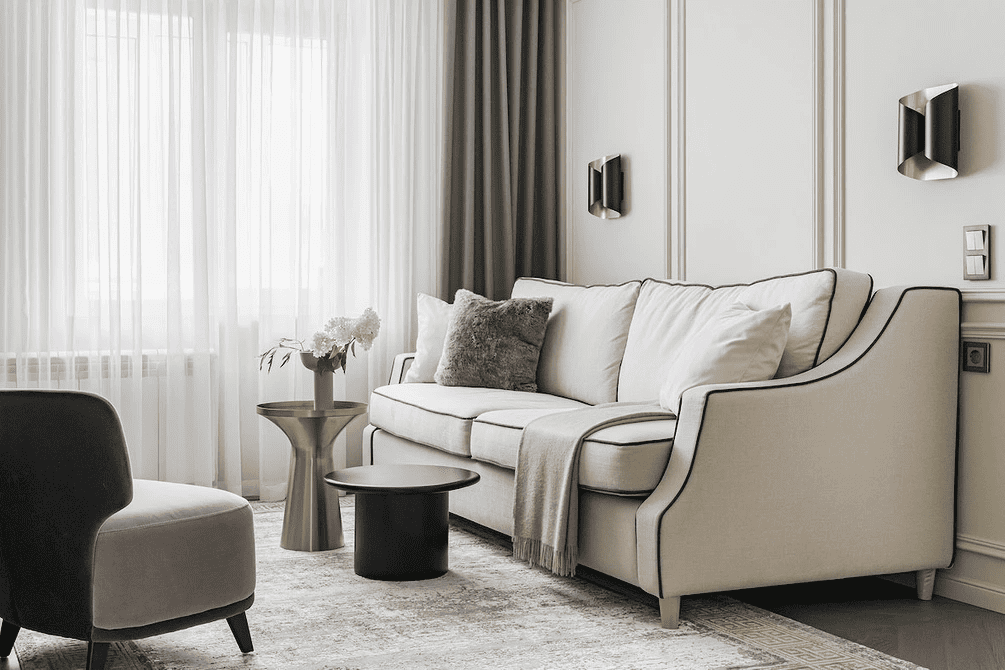 До и после ремонта в классическом стиле