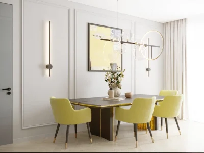 Ремонт квартиры в стиле эклектика и модерн от компании Domeo