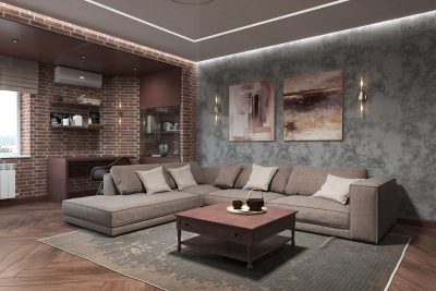 Ремонт квартиры в стиле бохо и лофт от компании Domeo