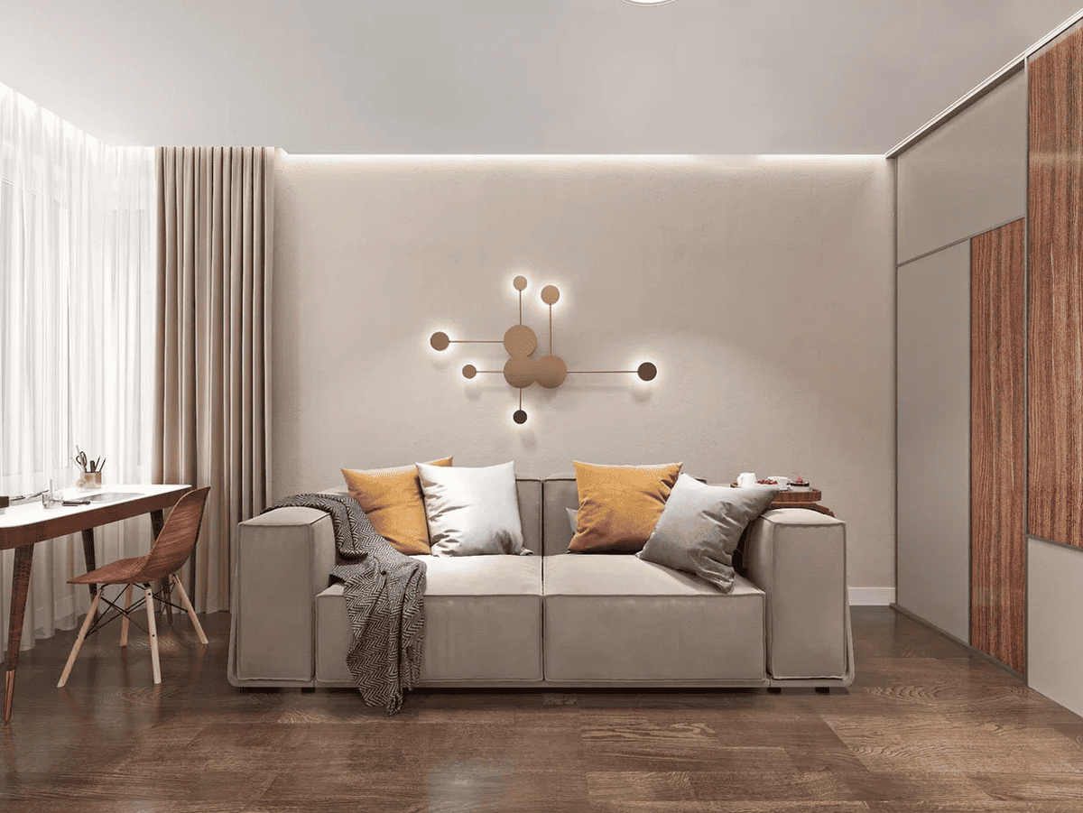 Обзор ремонта квартиры в стиле эклектика