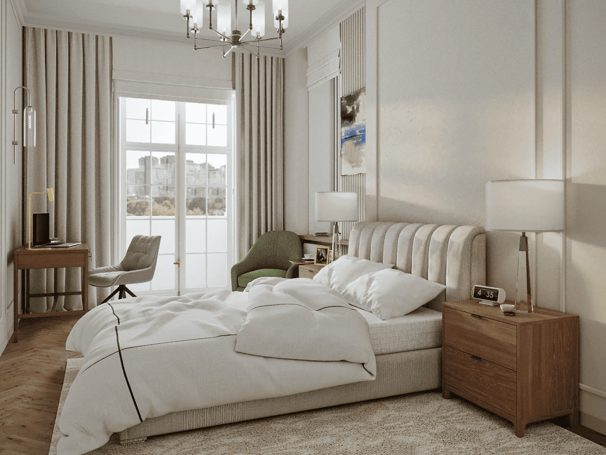 Обзор квартиры в светлом стиле