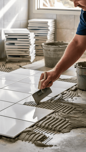 Советы по укладке плитки на пол