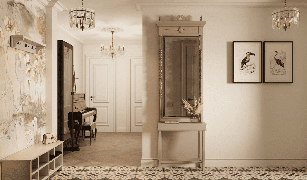 Обзор квартиры во французском стиле