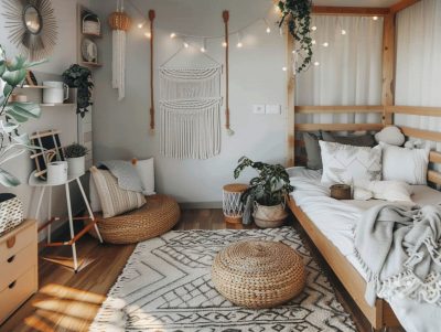 Дизайн и ремонт квартиры в стиле бохо от компании Domeo