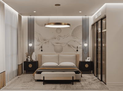 Евроремонт трехкомнатной квартиры от застройщика ПИК от компании Domeo