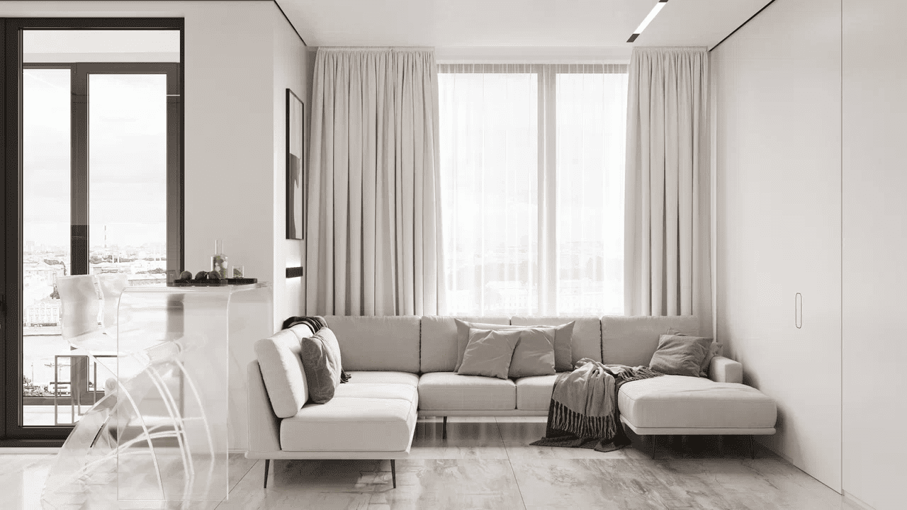 Обзор ремонта квартиры в стиле хай-тек