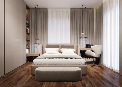 Ремонт двухкомнатной квартиры от застройщика ПИК в Подмосковье от компании Domeo