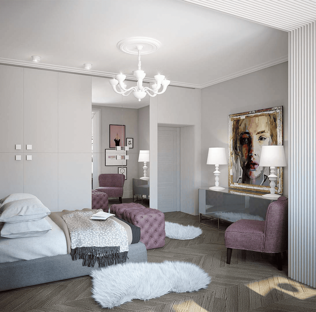 Сочетания цветов в сером стиле