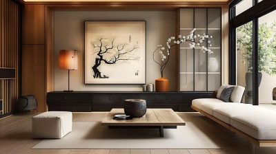 Ремонт квартиры в стиле хайтек и японском стиле от компании Domeo